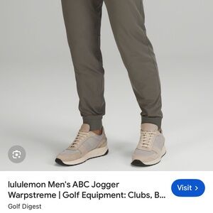 lululemon athletica Men's Joggers in Gray